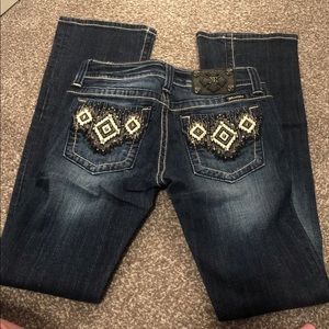 Miss Me jeans Size 27 Waist/30 Inseam.